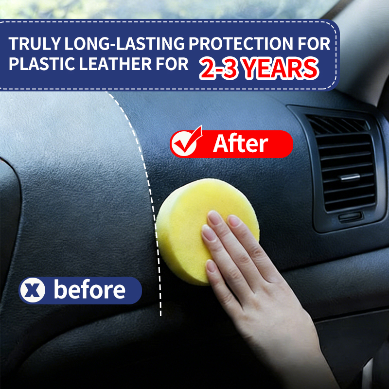 Car Plastic Restorer Back To B - Leather Cleaner Interior review and price