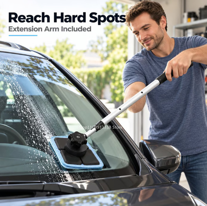 Dual Magnetic CarWindshield Cl - Glass Cleaner Streak review and price