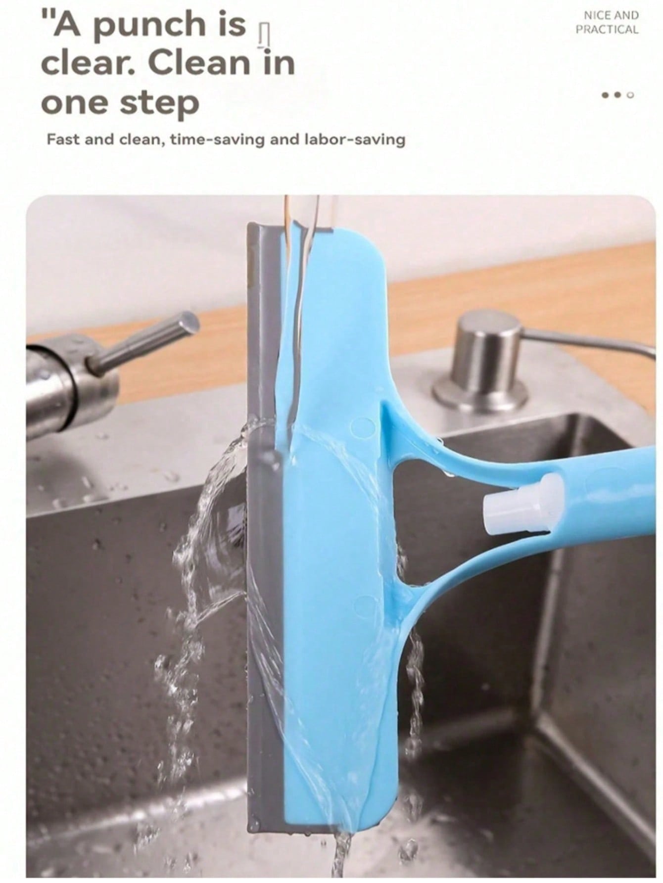 3 in 1 Glass Squeegee with Spr - Glass Cleaner Streak review and price