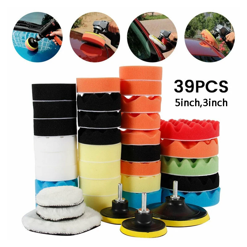 Car Polishing Sponge Pads Kit  - Foam Cannon Car Wash review and price