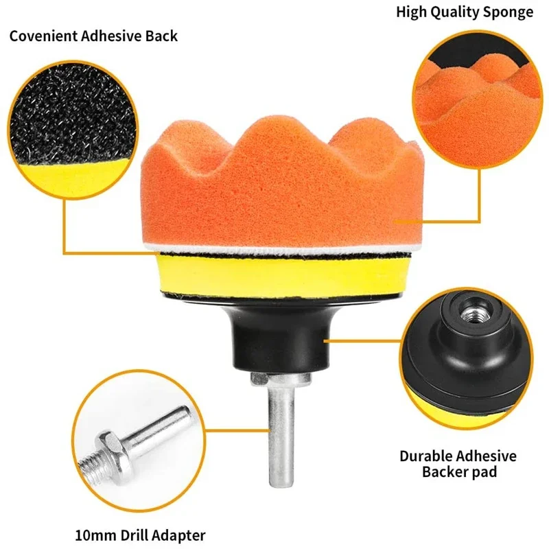 Car Polishing Sponge Pads Kit  - Foam Cannon Car Wash review and price