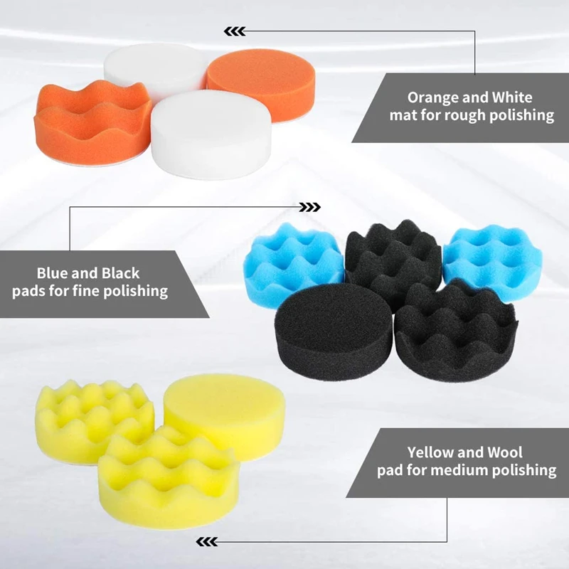 Car Polishing Sponge Pads Kit  - Foam Cannon Car Wash review and price